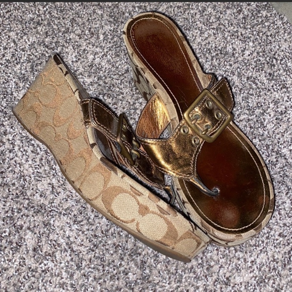 Coach sandals